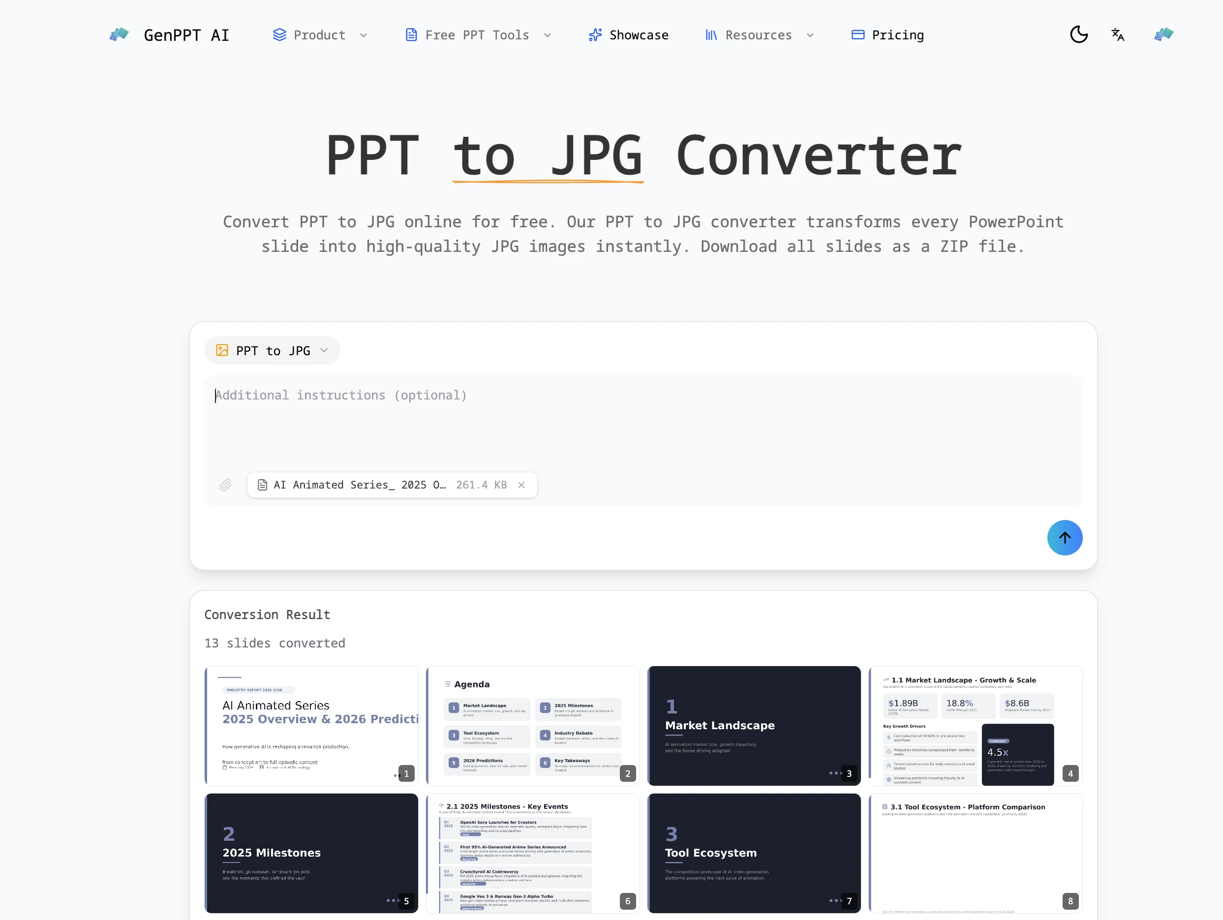 PPT to JPG Converter - Free Online PPTX to JPG